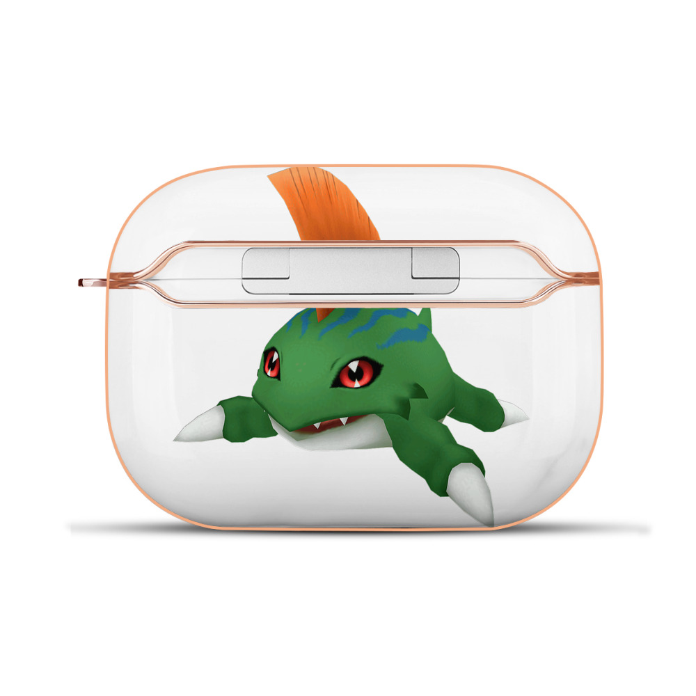 （画像用） Digimon デジタルモンスター/デジモン 【AirPods Pro用】ハードシェル保護ケース｜耐衝撃・防指紋・カラビナ付き商品仕様