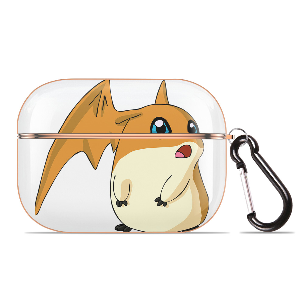 （画像用） Digimon デジタルモンスター/デジモン 【AirPods Pro用】ハードシェル保護ケース｜耐衝撃・防指紋・カラビナ付き商品仕様
