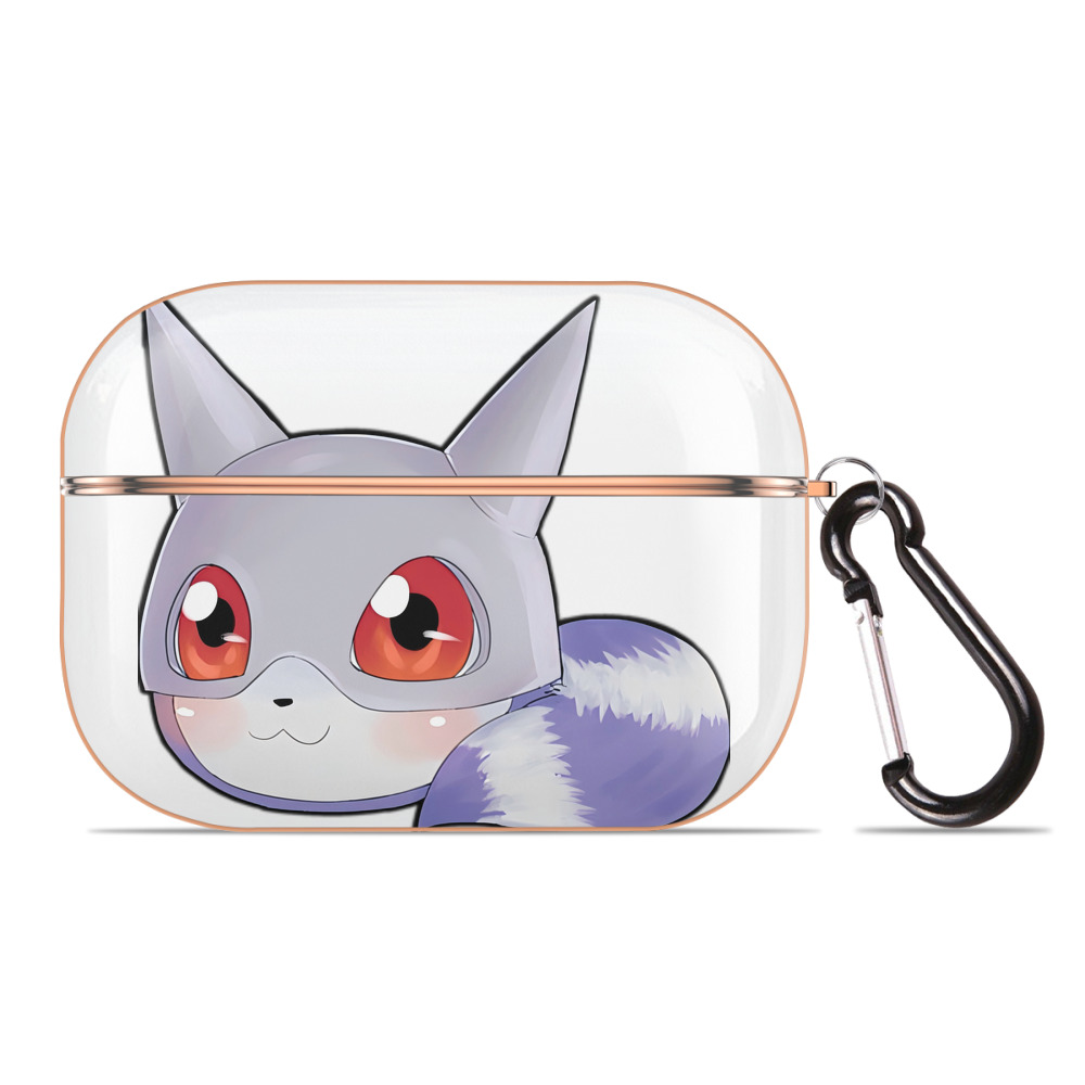 （画像用） Digimon デジタルモンスター/デジモン 【AirPods Pro用】ハードシェル保護ケース｜耐衝撃・防指紋・カラビナ付き商品仕様