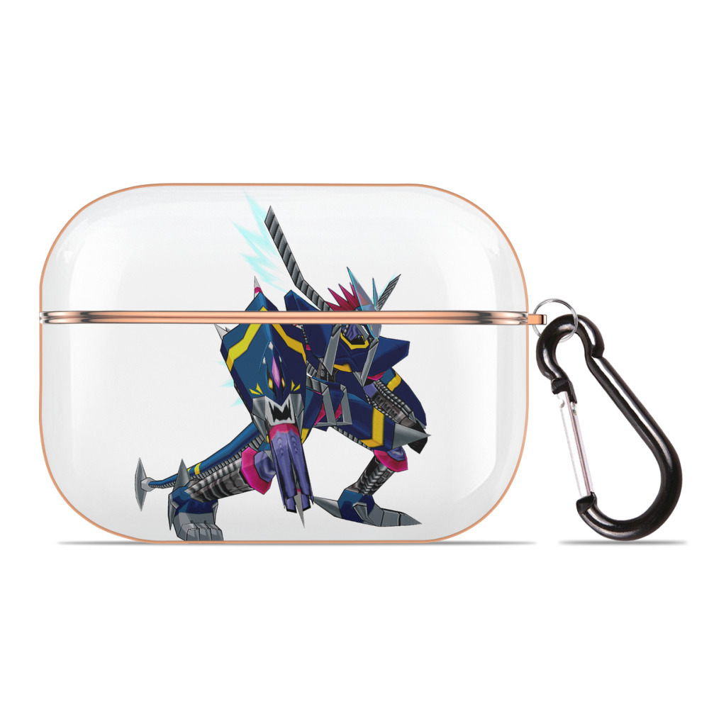 （画像用） Digimon デジタルモンスター/デジモン 【AirPods Pro用】ハードシェル保護ケース｜耐衝撃・防指紋・カラビナ付き商品仕様