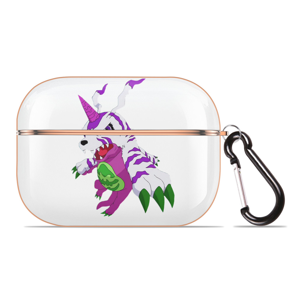 （画像用） Digimon デジタルモンスター/デジモン 【AirPods Pro用】ハードシェル保護ケース｜耐衝撃・防指紋・カラビナ付き商品仕様