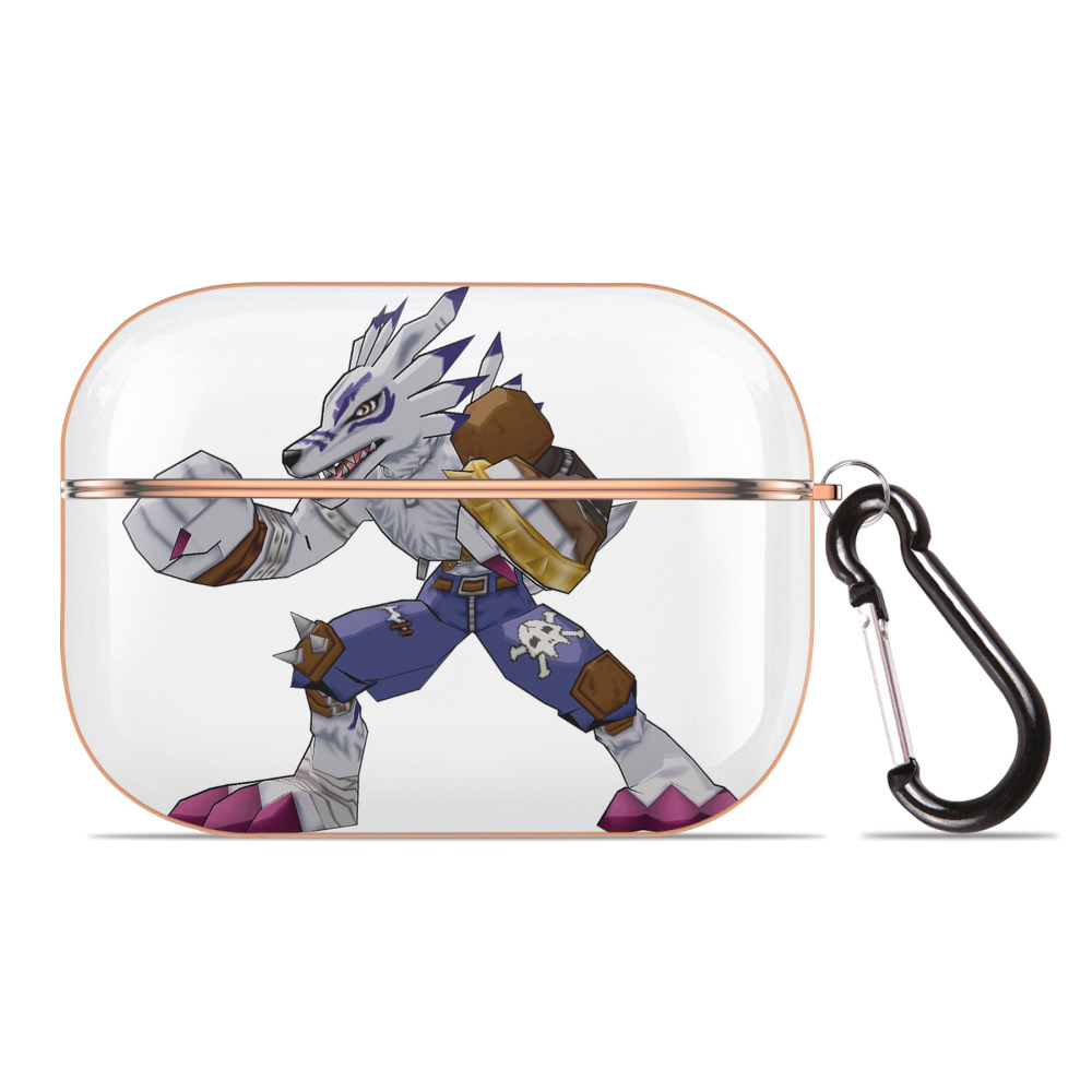 （画像用） Digimon デジタルモンスター/デジモン 【AirPods Pro用】ハードシェル保護ケース｜耐衝撃・防指紋・カラビナ付き商品仕様