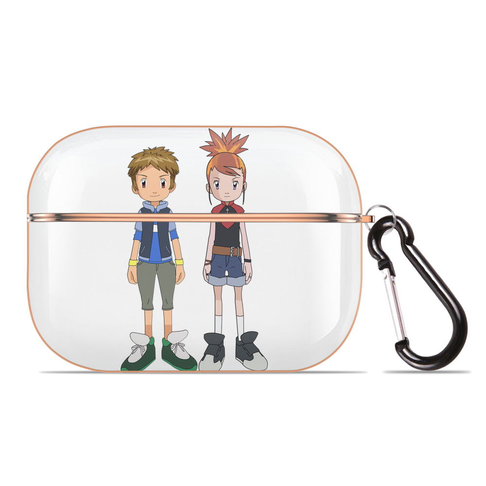 （画像用） Digimon デジタルモンスター/デジモン 【AirPods Pro用】ハードシェル保護ケース｜耐衝撃・防指紋・カラビナ付き商品仕様