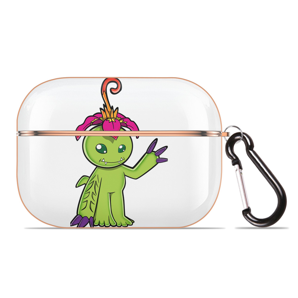 （画像用） Digimon デジタルモンスター/デジモン 【AirPods Pro用】ハードシェル保護ケース｜耐衝撃・防指紋・カラビナ付き商品仕様