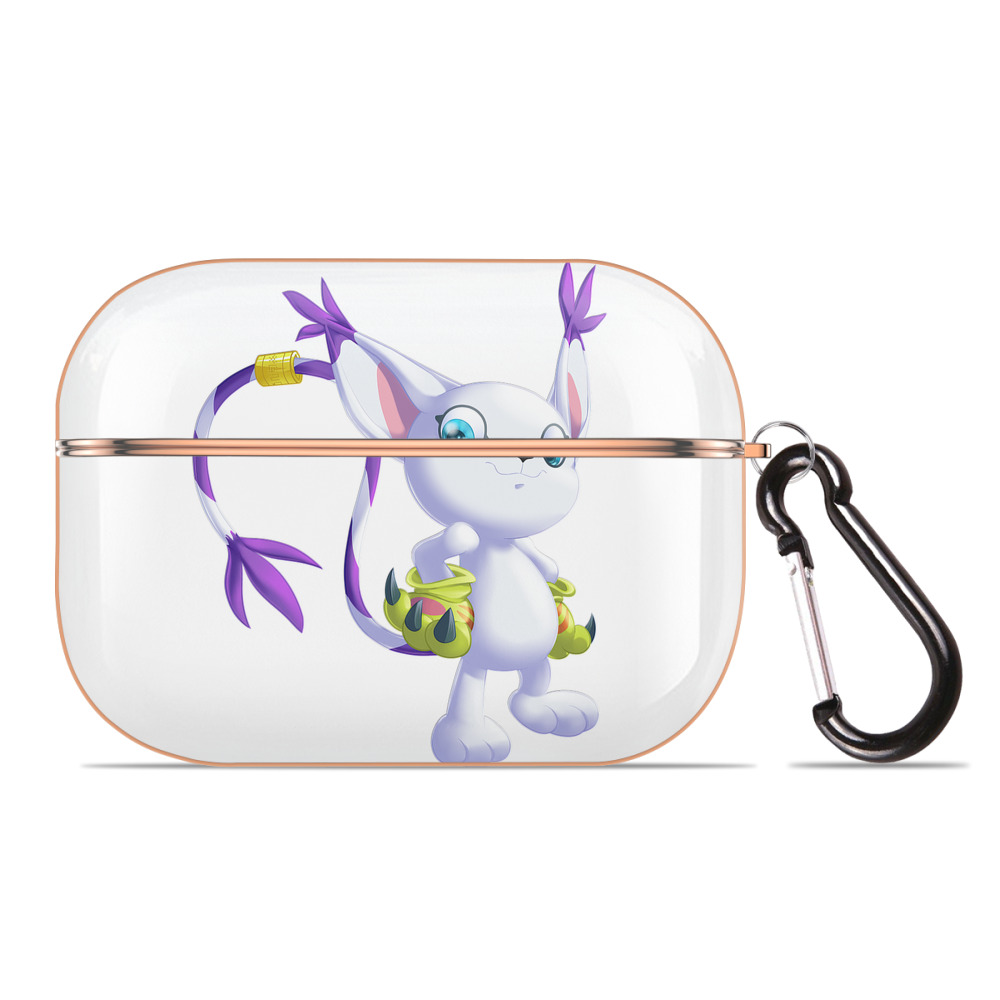 （画像用） Digimon デジタルモンスター/デジモン 【AirPods Pro用】ハードシェル保護ケース｜耐衝撃・防指紋・カラビナ付き商品仕様