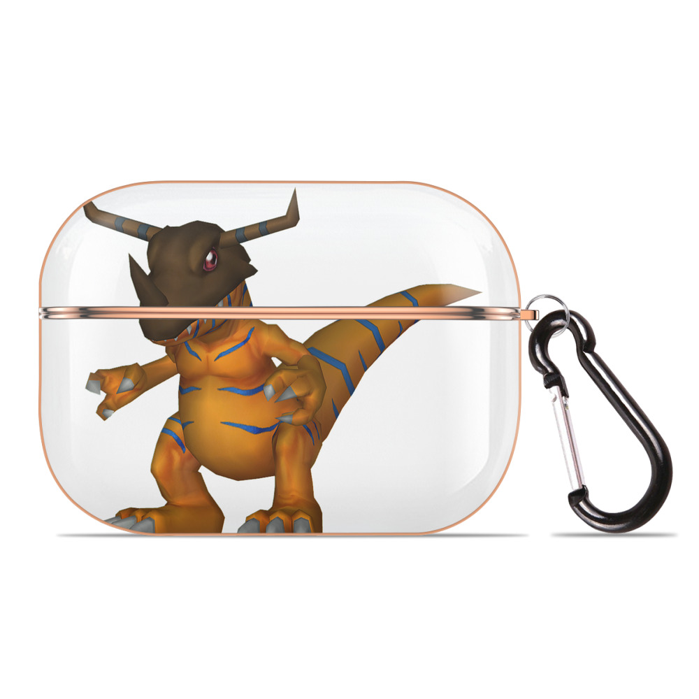 （画像用） Digimon デジタルモンスター/デジモン 【AirPods Pro用】ハードシェル保護ケース｜耐衝撃・防指紋・カラビナ付き商品仕様