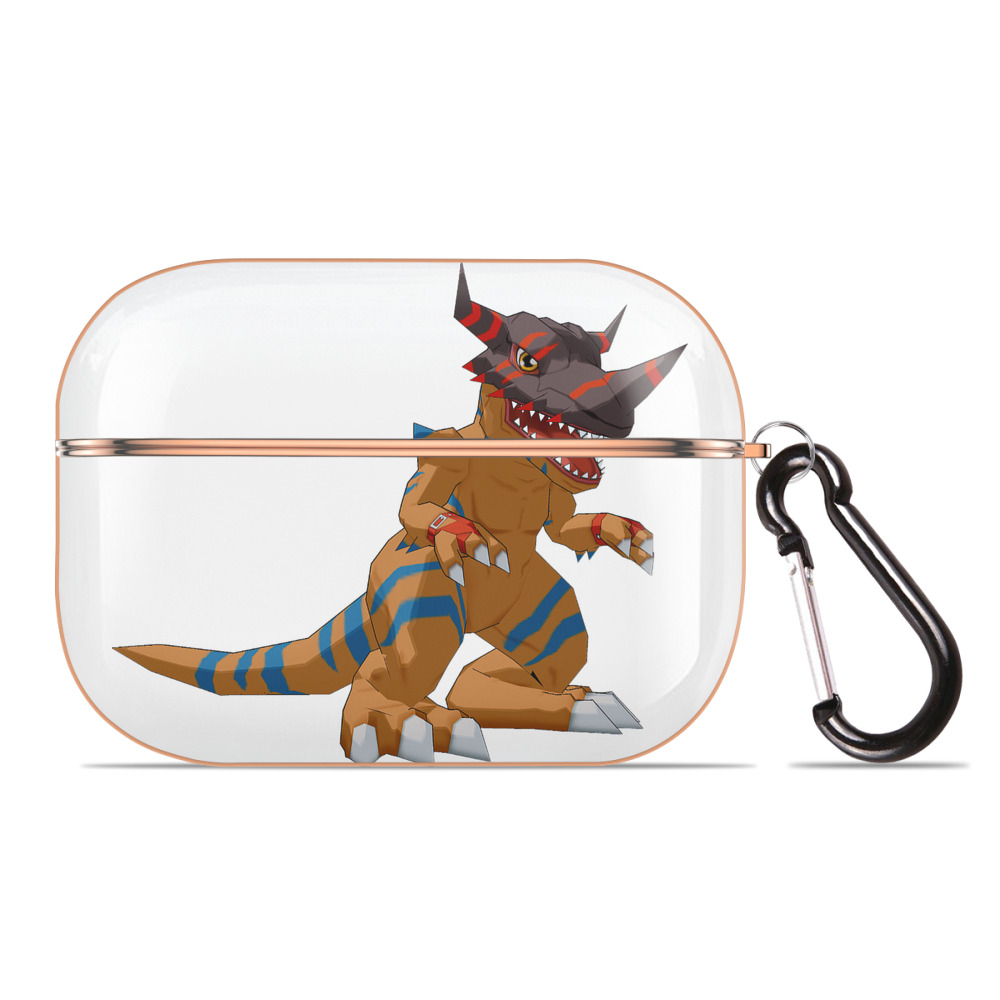 （画像用） Digimon デジタルモンスター/デジモン 【AirPods Pro用】ハードシェル保護ケース｜耐衝撃・防指紋・カラビナ付き商品仕様