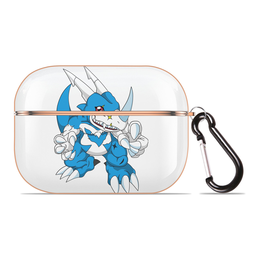 （画像用） Digimon デジタルモンスター/デジモン 【AirPods Pro用】ハードシェル保護ケース｜耐衝撃・防指紋・カラビナ付き商品仕様