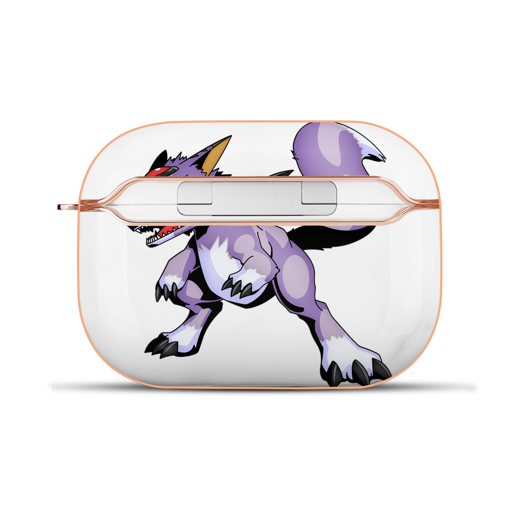 （画像用） Digimon デジタルモンスター/デジモン 【AirPods Pro用】ハードシェル保護ケース｜耐衝撃・防指紋・カラビナ付き商品仕様