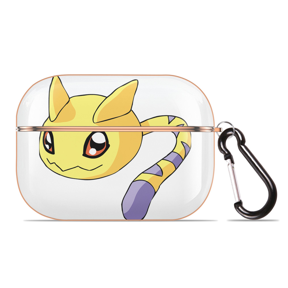 （画像用） Digimon デジタルモンスター/デジモン 【AirPods Pro用】ハードシェル保護ケース｜耐衝撃・防指紋・カラビナ付き商品仕様
