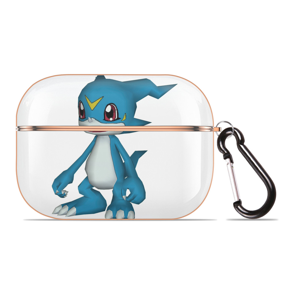 （画像用） Digimon デジタルモンスター/デジモン 【AirPods Pro用】ハードシェル保護ケース｜耐衝撃・防指紋・カラビナ付き商品仕様