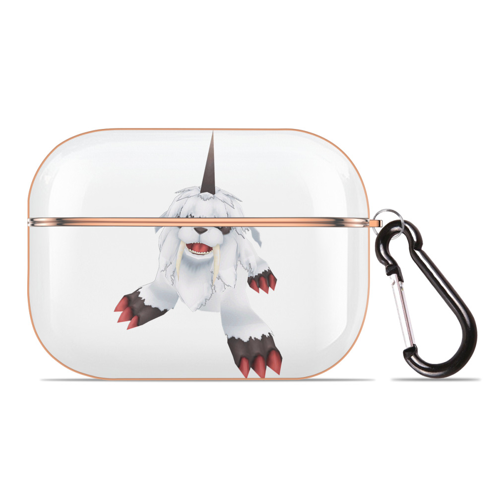 （画像用） Digimon デジタルモンスター/デジモン 【AirPods Pro用】ハードシェル保護ケース｜耐衝撃・防指紋・カラビナ付き商品仕様