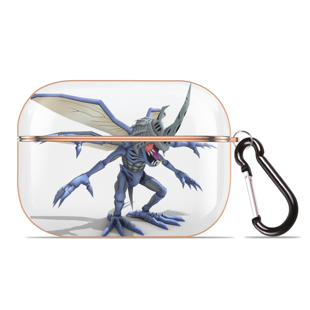 （画像用） Digimon デジタルモンスター/デジモン 【AirPods Pro用】ハードシェル保護ケース｜耐衝撃・防指紋・カラビナ付き商品仕様