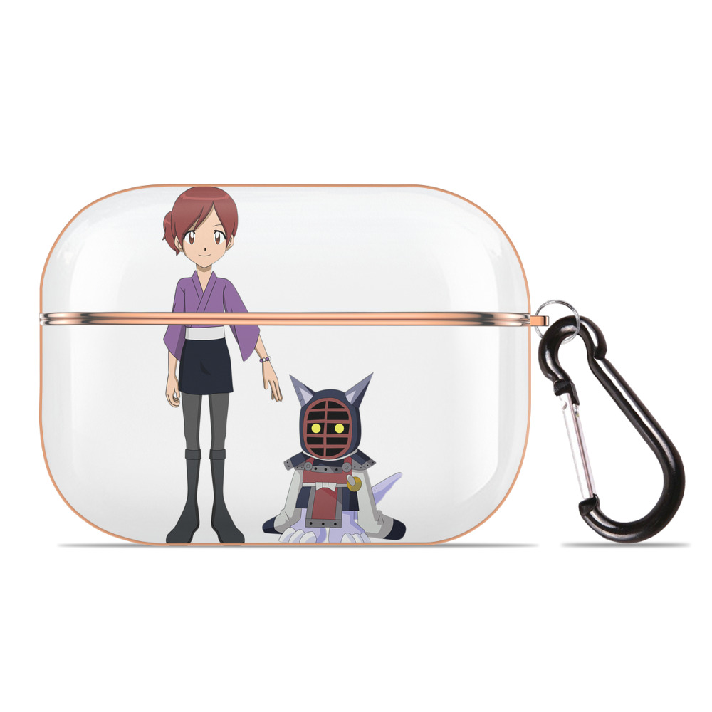 （画像用） Digimon デジタルモンスター/デジモン 【AirPods Pro用】ハードシェル保護ケース｜耐衝撃・防指紋・カラビナ付き商品仕様