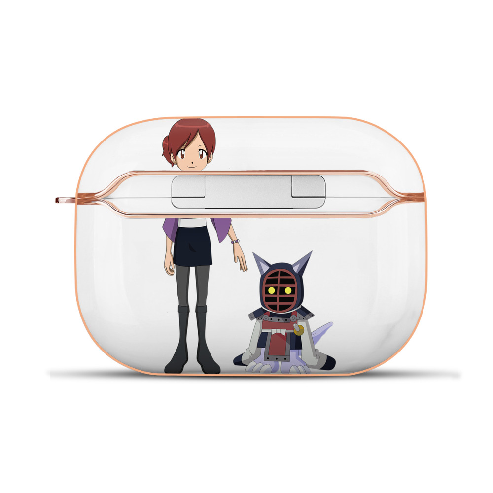 （画像用） Digimon デジタルモンスター/デジモン 【AirPods Pro用】ハードシェル保護ケース｜耐衝撃・防指紋・カラビナ付き商品仕様