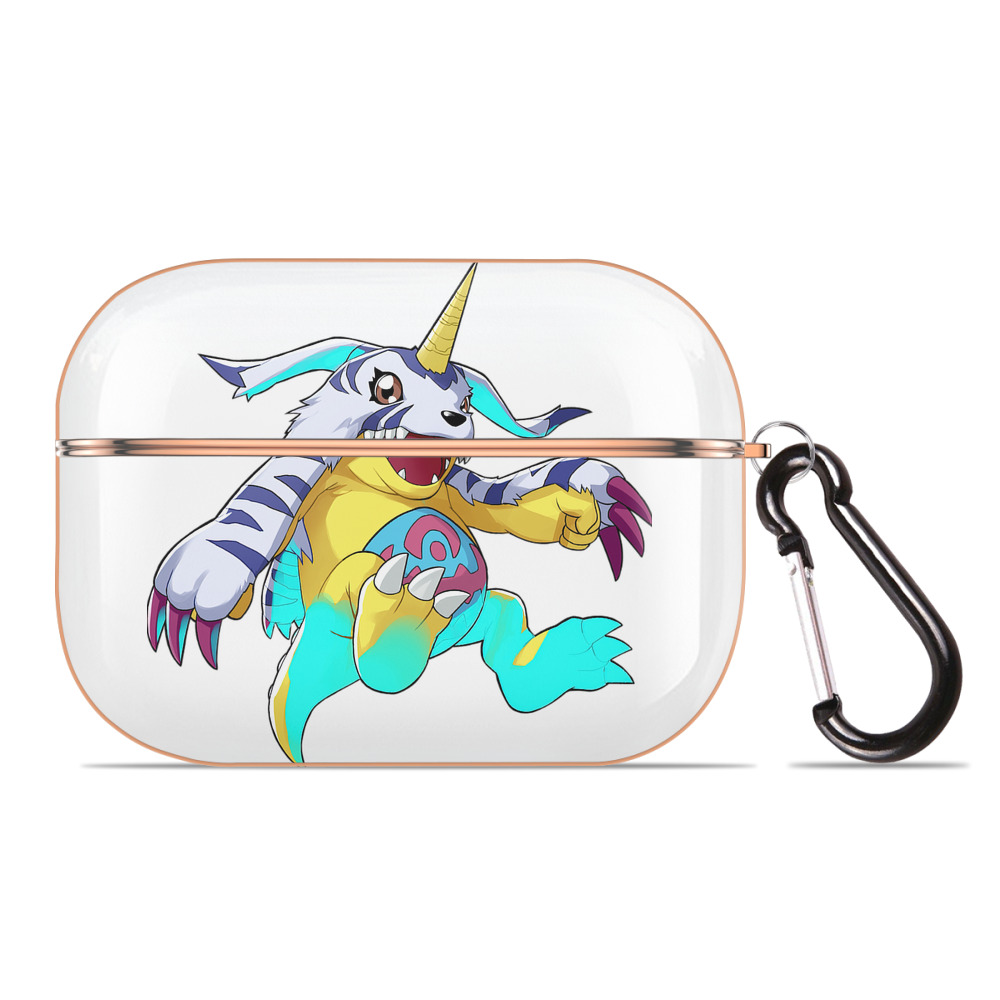 （画像用） Digimon デジタルモンスター/デジモン 【AirPods Pro用】ハードシェル保護ケース｜耐衝撃・防指紋・カラビナ付き商品仕様