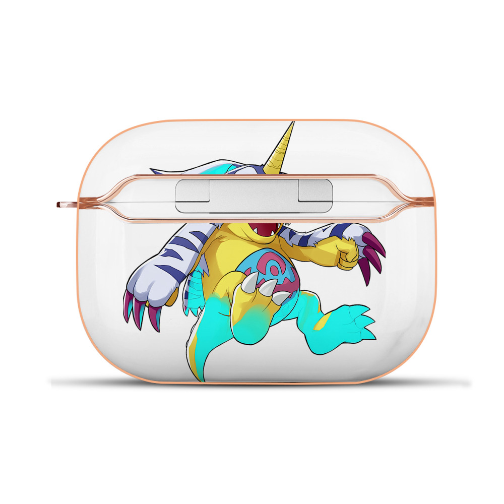 （画像用） Digimon デジタルモンスター/デジモン 【AirPods Pro用】ハードシェル保護ケース｜耐衝撃・防指紋・カラビナ付き商品仕様