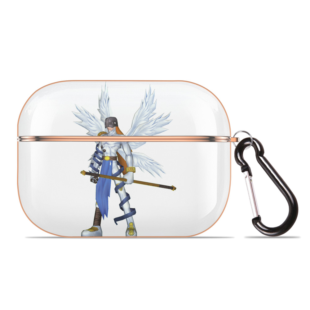 （画像用） Digimon デジタルモンスター/デジモン 【AirPods Pro用】ハードシェル保護ケース｜耐衝撃・防指紋・カラビナ付き商品仕様