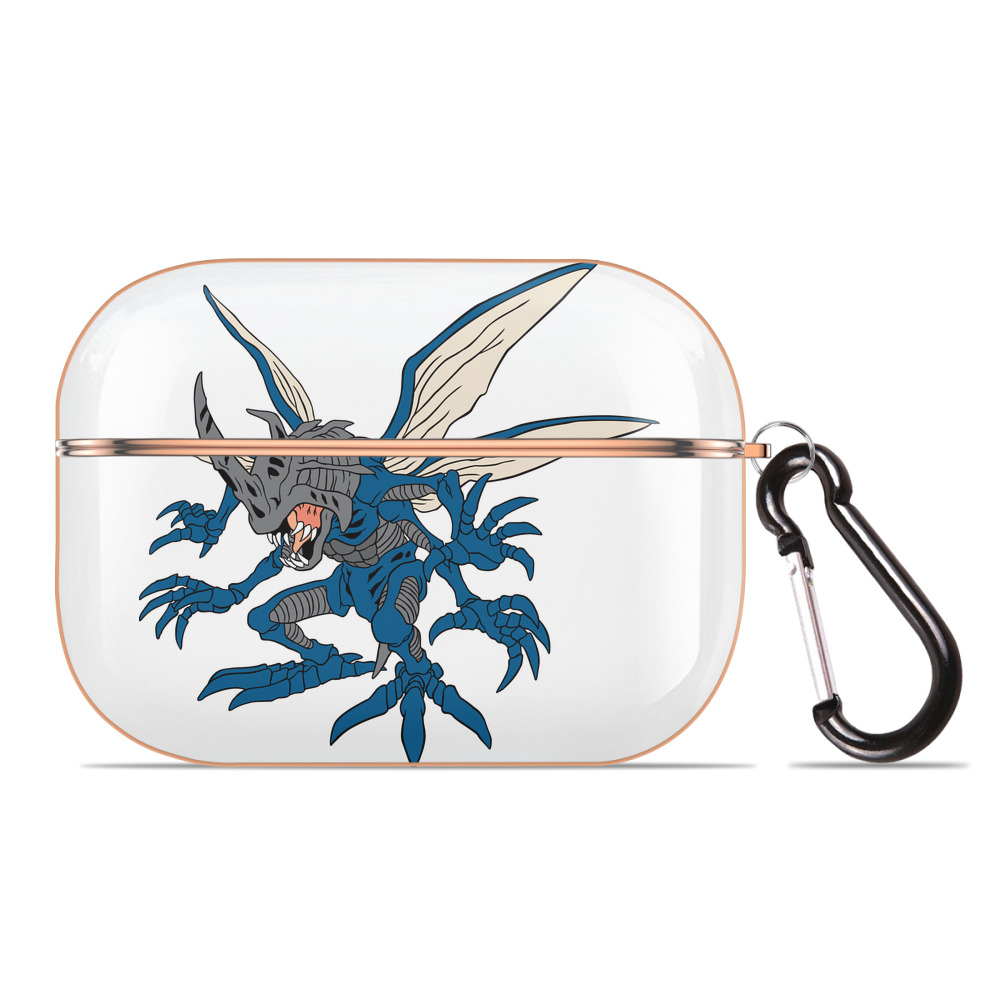（画像用） Digimon デジタルモンスター/デジモン 【AirPods Pro用】ハードシェル保護ケース｜耐衝撃・防指紋・カラビナ付き商品仕様