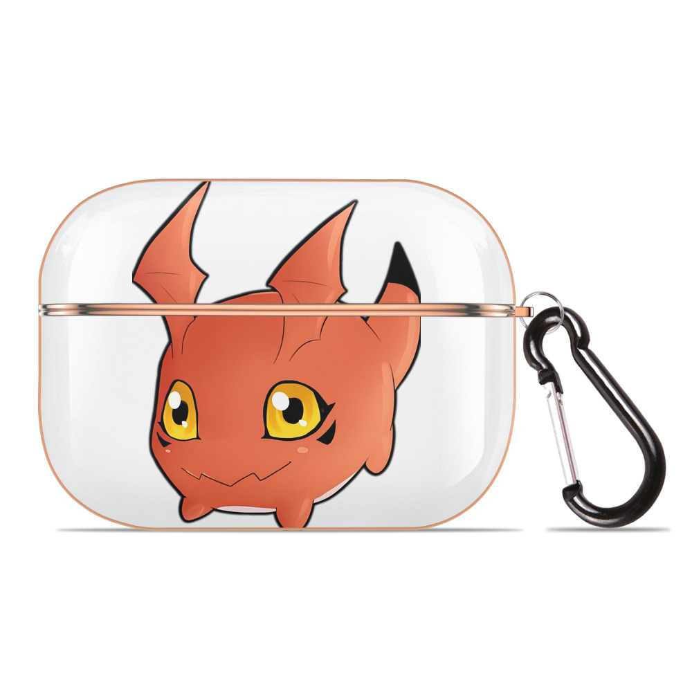 （画像用） Digimon デジタルモンスター/デジモン 【AirPods Pro用】ハードシェル保護ケース｜耐衝撃・防指紋・カラビナ付き商品仕様
