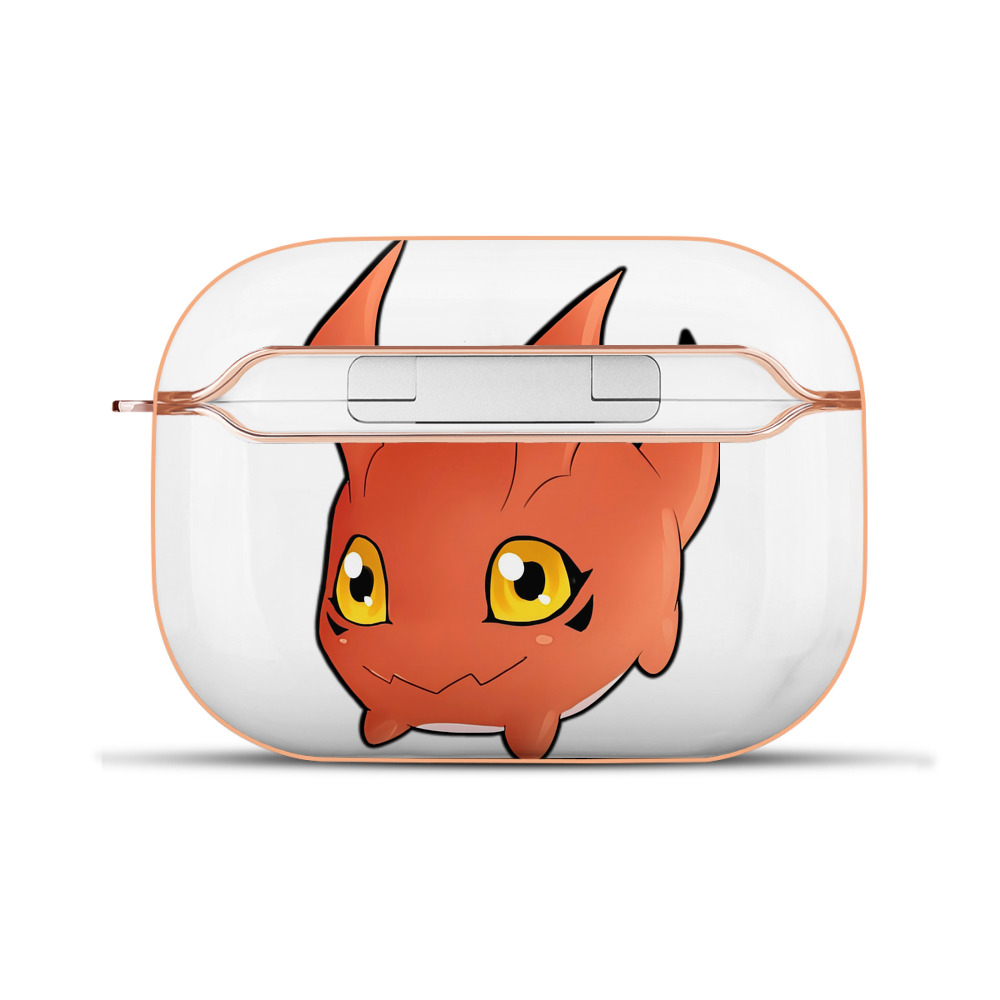 （画像用） Digimon デジタルモンスター/デジモン 【AirPods Pro用】ハードシェル保護ケース｜耐衝撃・防指紋・カラビナ付き商品仕様