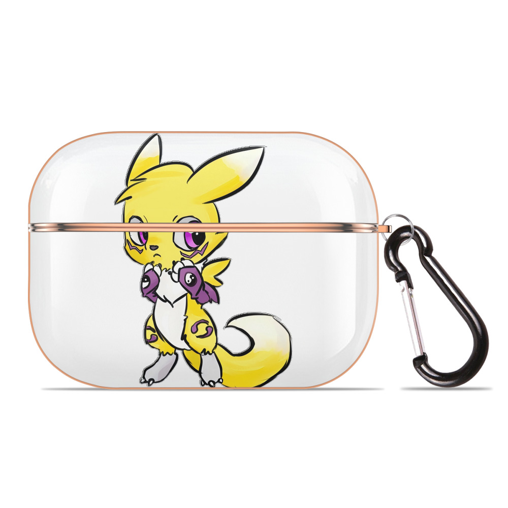 （画像用） Digimon デジタルモンスター/デジモン 【AirPods Pro用】ハードシェル保護ケース｜耐衝撃・防指紋・カラビナ付き商品仕様