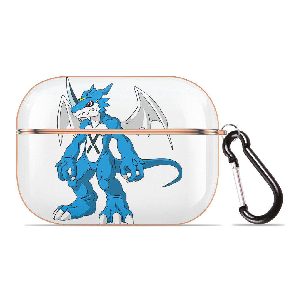 （画像用） Digimon デジタルモンスター/デジモン 【AirPods Pro用】ハードシェル保護ケース｜耐衝撃・防指紋・カラビナ付き商品仕様
