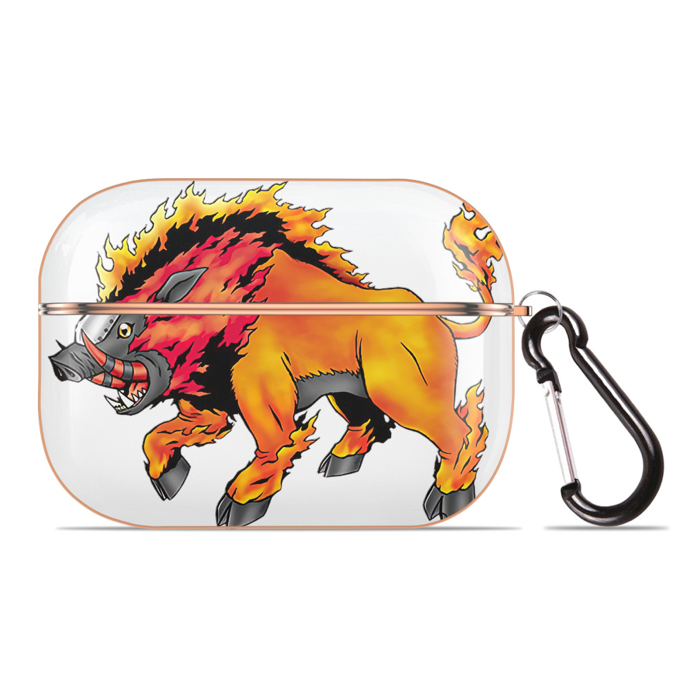 （画像用） Digimon デジタルモンスター/デジモン 【AirPods Pro用】ハードシェル保護ケース｜耐衝撃・防指紋・カラビナ付き商品仕様