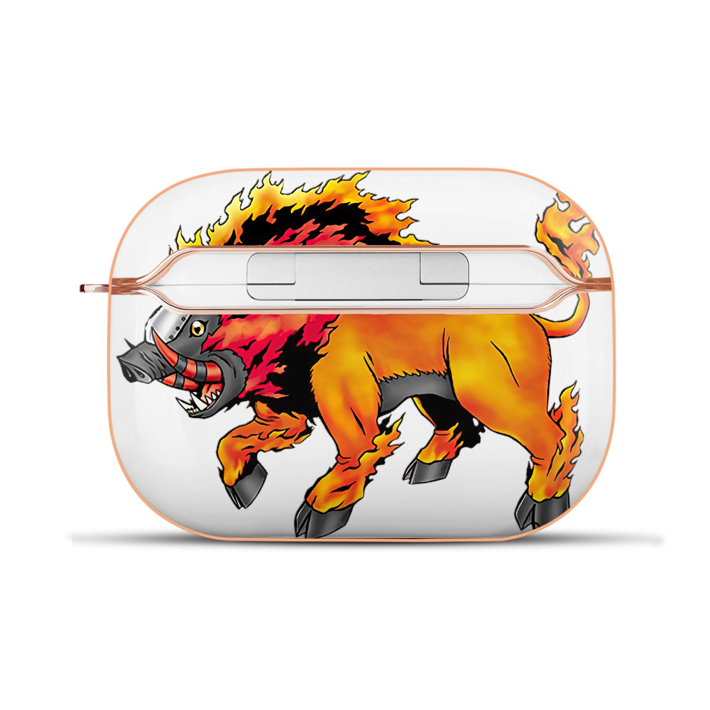 （画像用） Digimon デジタルモンスター/デジモン 【AirPods Pro用】ハードシェル保護ケース｜耐衝撃・防指紋・カラビナ付き商品仕様