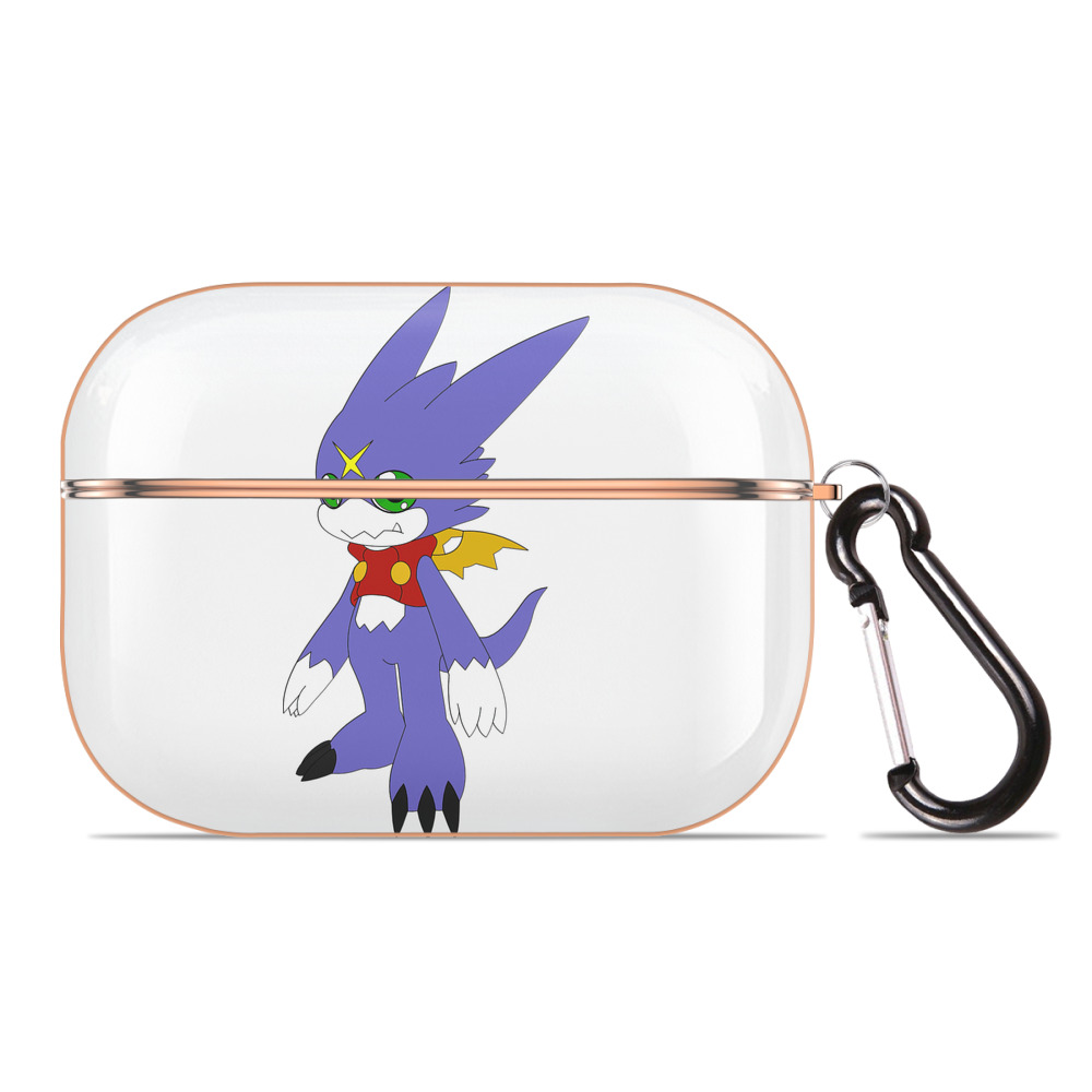 （画像用） Digimon デジタルモンスター/デジモン 【AirPods Pro用】ハードシェル保護ケース｜耐衝撃・防指紋・カラビナ付き商品仕様