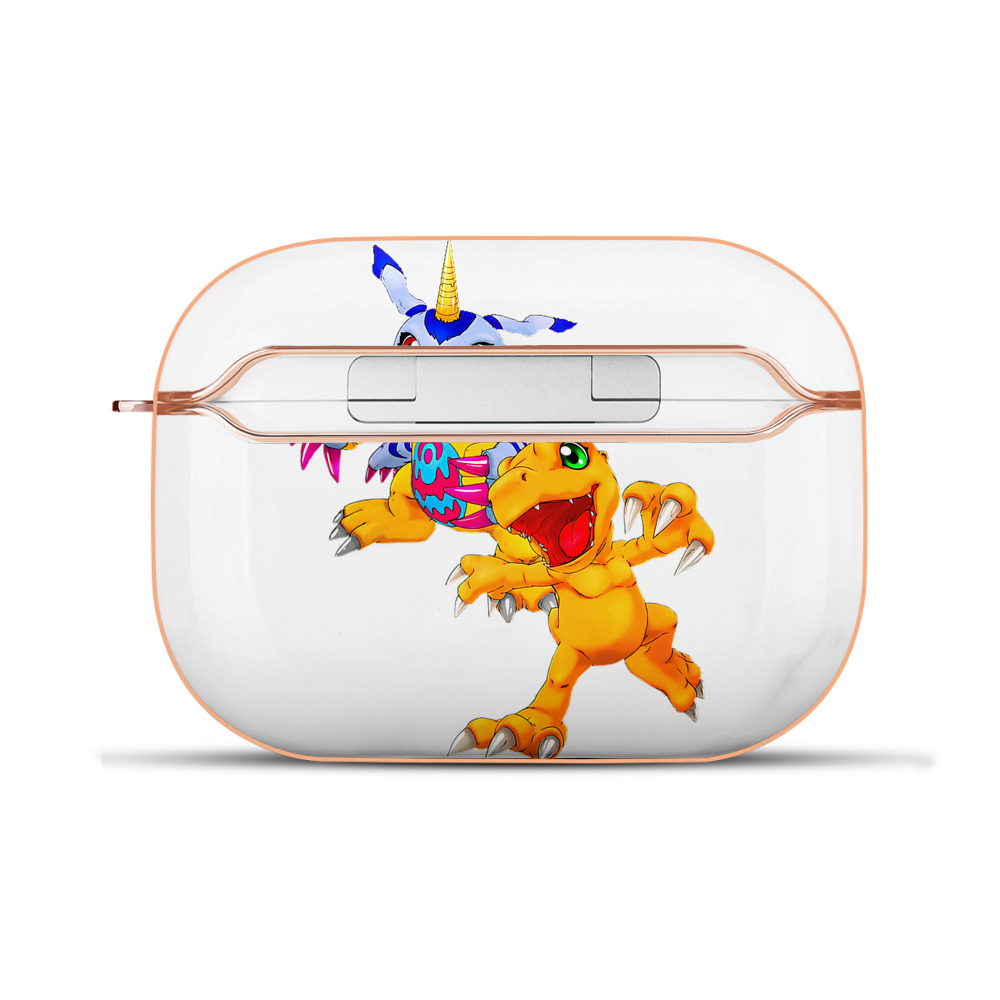 （画像用） Digimon デジタルモンスター/デジモン 【AirPods Pro用】ハードシェル保護ケース｜耐衝撃・防指紋・カラビナ付き商品仕様