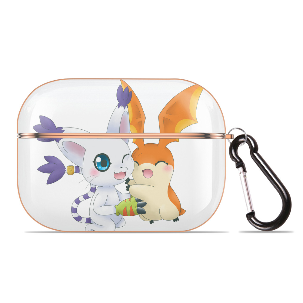（画像用） Digimon デジタルモンスター/デジモン 【AirPods Pro用】ハードシェル保護ケース｜耐衝撃・防指紋・カラビナ付き商品仕様