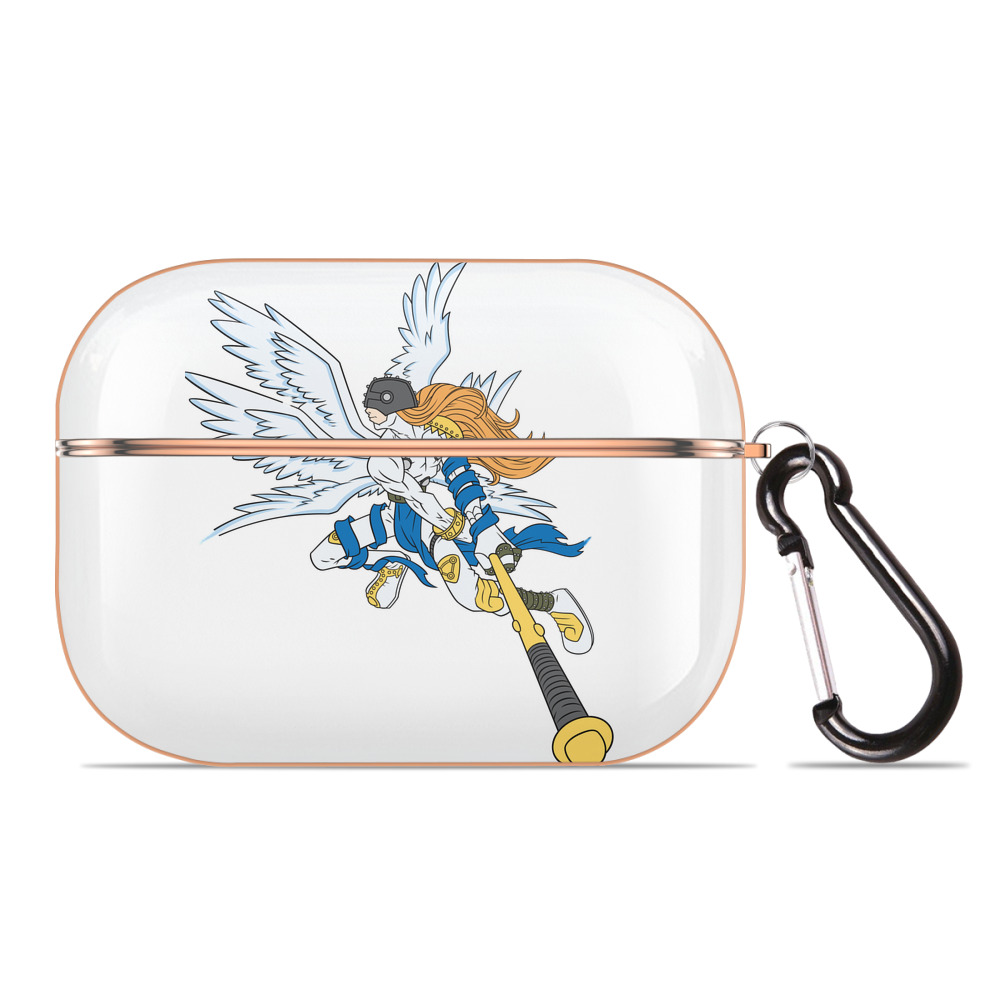（画像用） Digimon デジタルモンスター/デジモン 【AirPods Pro用】ハードシェル保護ケース｜耐衝撃・防指紋・カラビナ付き商品仕様
