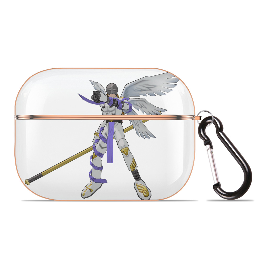 （画像用） Digimon デジタルモンスター/デジモン 【AirPods Pro用】ハードシェル保護ケース｜耐衝撃・防指紋・カラビナ付き商品仕様