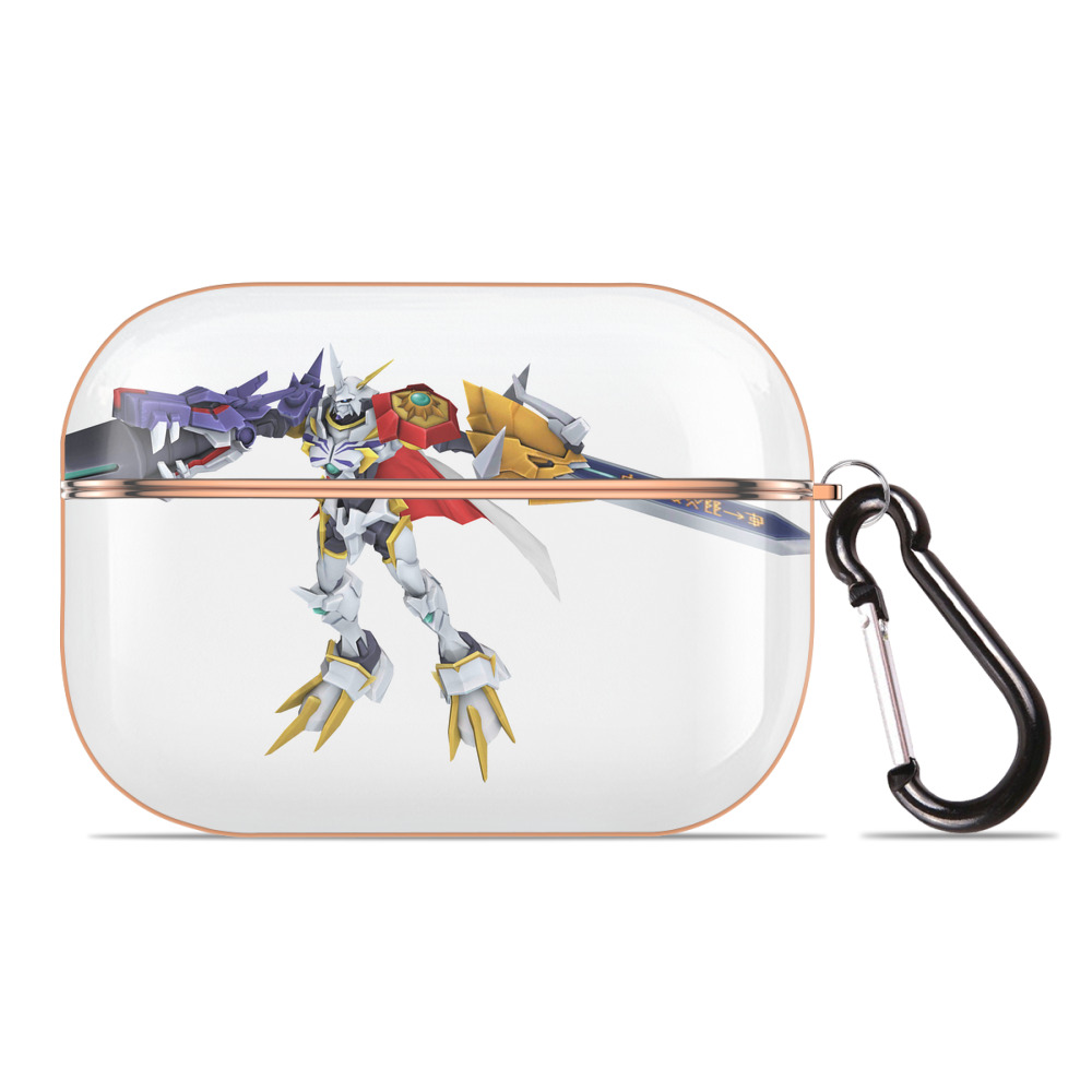 （画像用） Digimon デジタルモンスター/デジモン 【AirPods Pro用】ハードシェル保護ケース｜耐衝撃・防指紋・カラビナ付き商品仕様