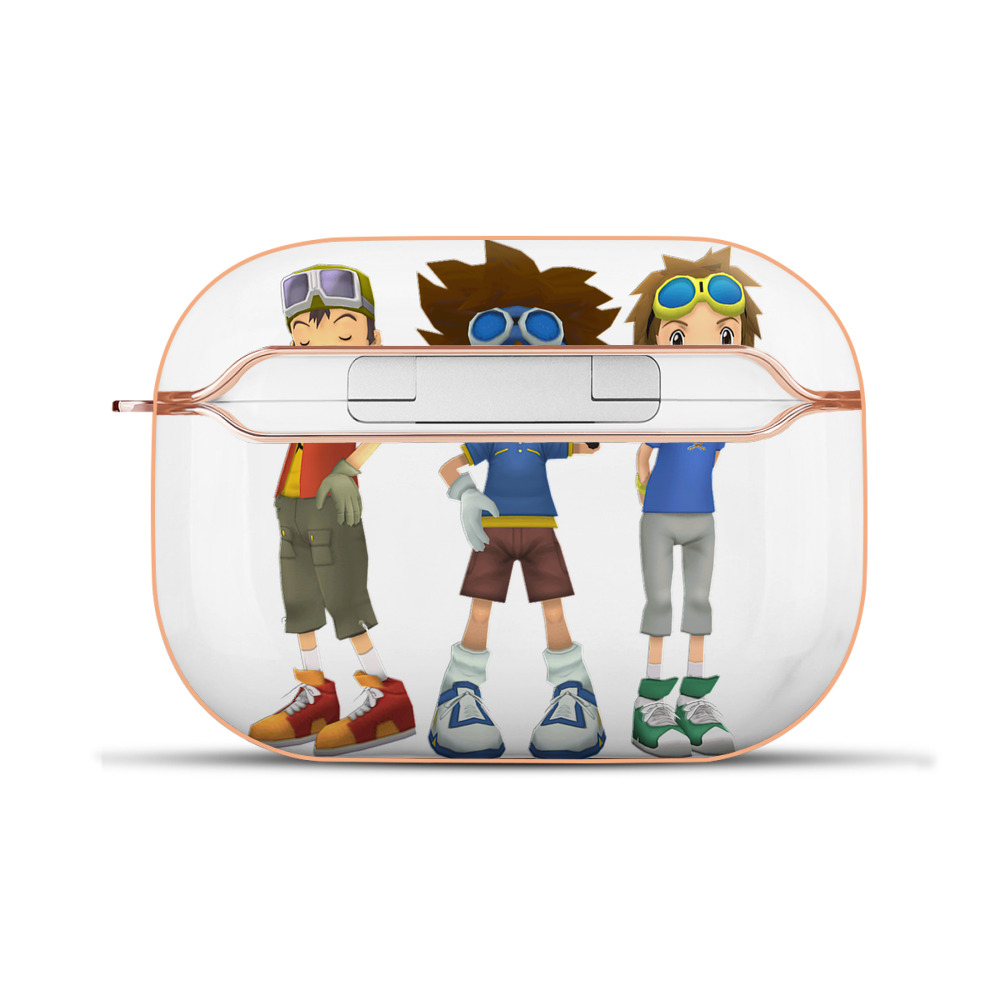 （画像用） Digimon デジタルモンスター/デジモン 【AirPods Pro用】ハードシェル保護ケース｜耐衝撃・防指紋・カラビナ付き商品仕様