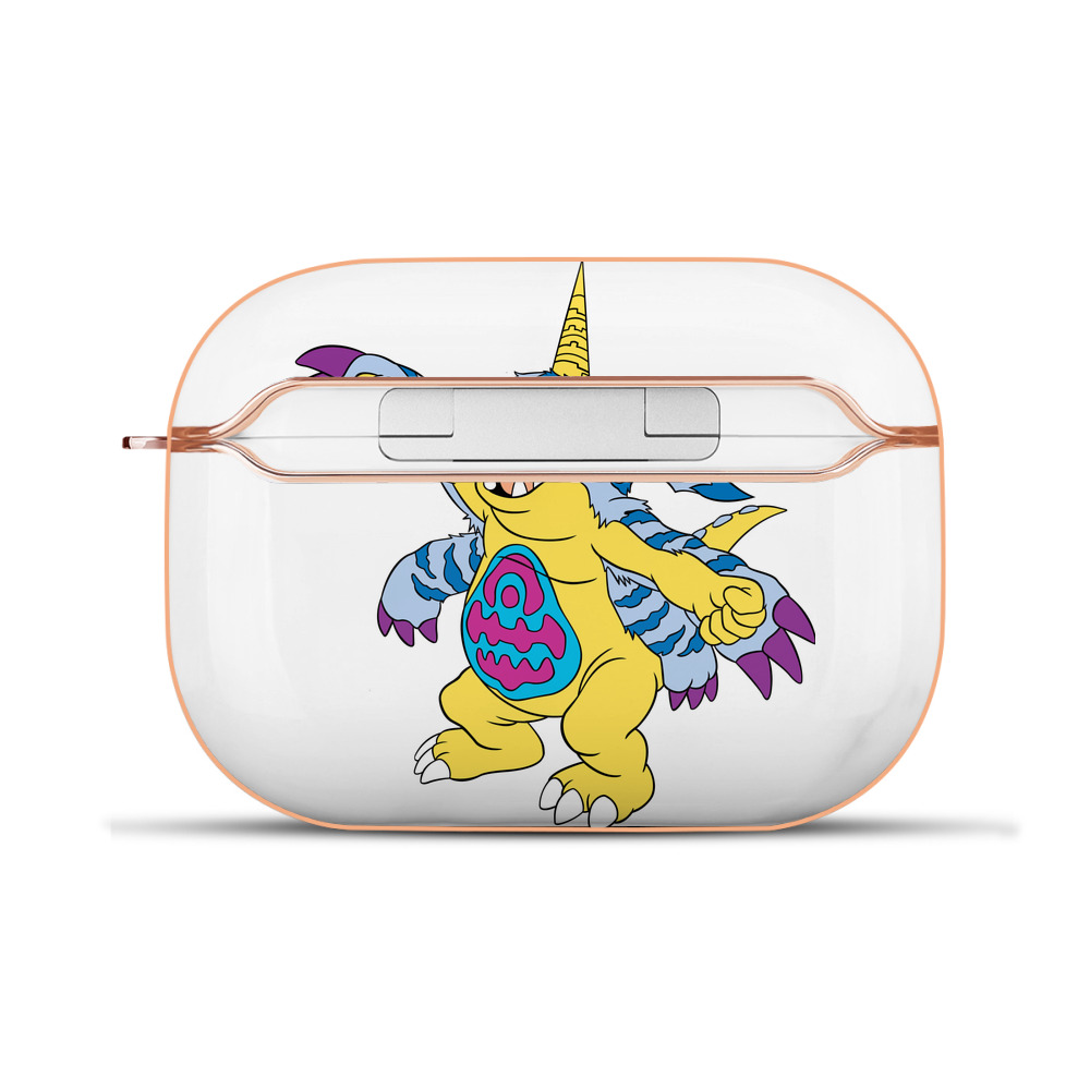 （画像用） Digimon デジタルモンスター/デジモン 【AirPods Pro用】ハードシェル保護ケース｜耐衝撃・防指紋・カラビナ付き商品仕様