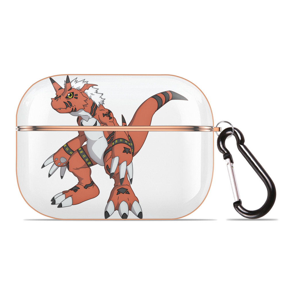 （画像用） Digimon デジタルモンスター/デジモン 【AirPods Pro用】ハードシェル保護ケース｜耐衝撃・防指紋・カラビナ付き商品仕様