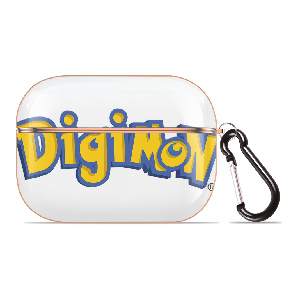 （画像用） Digimon デジタルモンスター/デジモン 【AirPods Pro用】ハードシェル保護ケース｜耐衝撃・防指紋・カラビナ付き商品仕様