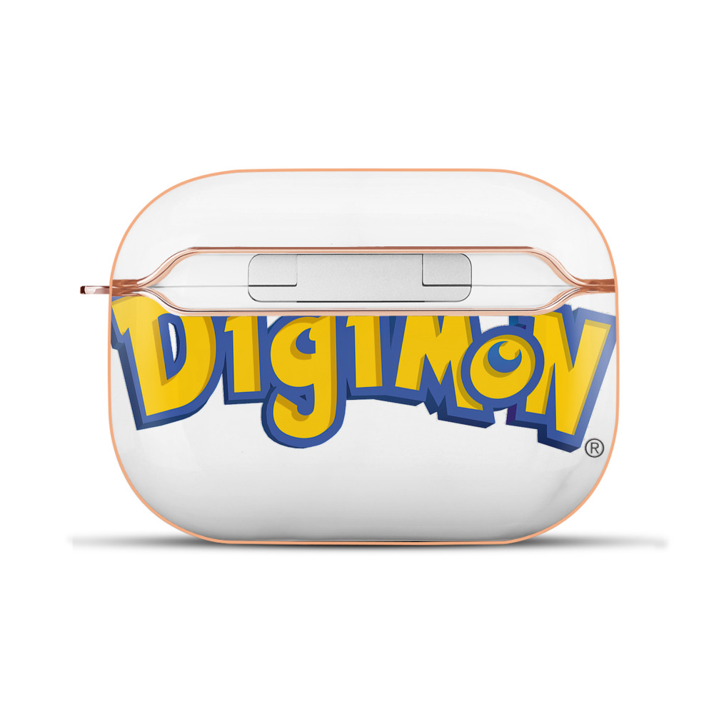 （画像用） Digimon デジタルモンスター/デジモン 【AirPods Pro用】ハードシェル保護ケース｜耐衝撃・防指紋・カラビナ付き商品仕様