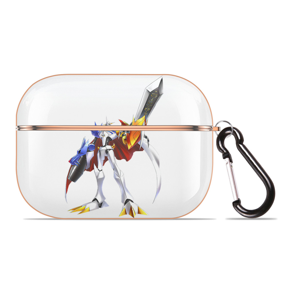 （画像用） Digimon デジタルモンスター/デジモン 【AirPods Pro用】ハードシェル保護ケース｜耐衝撃・防指紋・カラビナ付き商品仕様