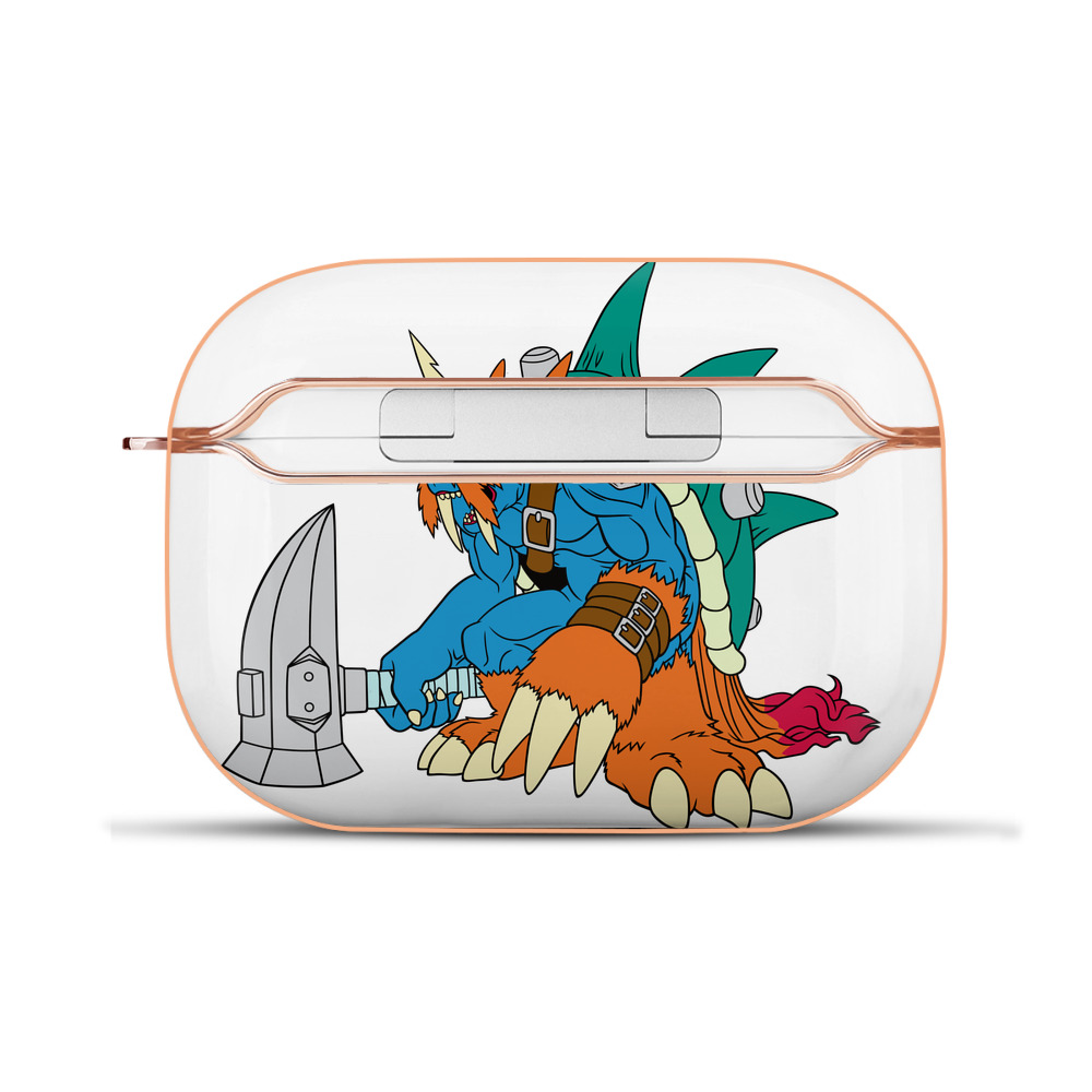 （画像用） Digimon デジタルモンスター/デジモン 【AirPods Pro用】ハードシェル保護ケース｜耐衝撃・防指紋・カラビナ付き商品仕様