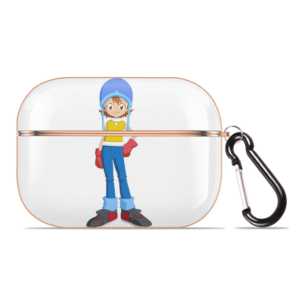 （画像用） Digimon デジタルモンスター/デジモン 【AirPods Pro用】ハードシェル保護ケース｜耐衝撃・防指紋・カラビナ付き商品仕様