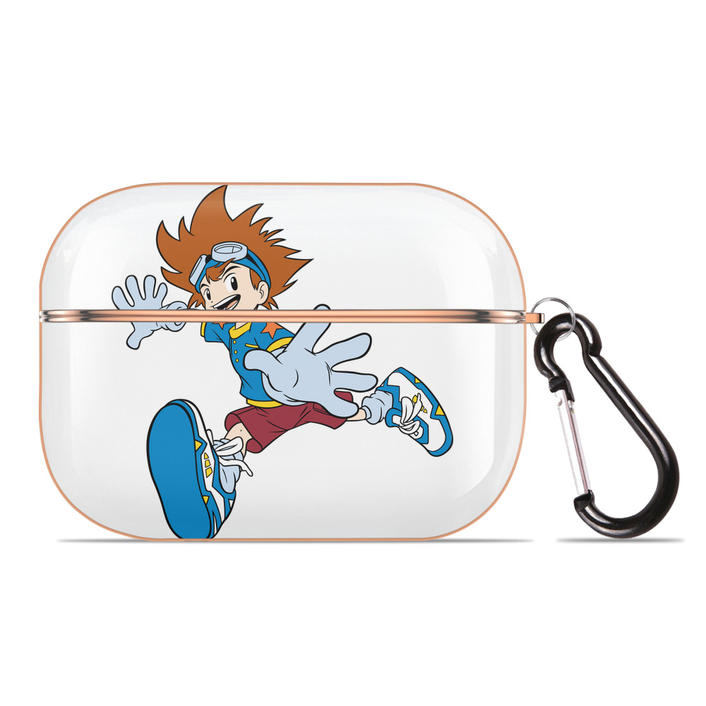 （画像用） Digimon デジタルモンスター/デジモン 【AirPods Pro用】ハードシェル保護ケース｜耐衝撃・防指紋・カラビナ付き商品仕様