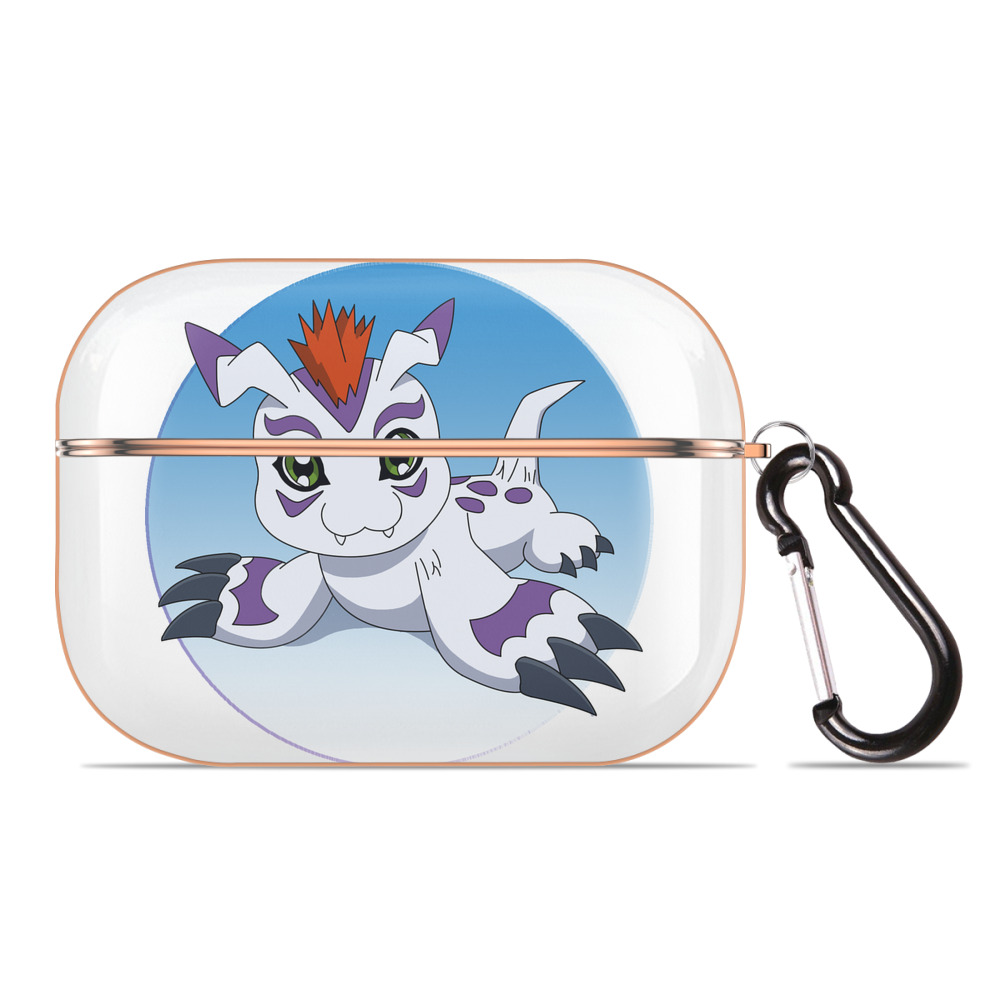 （画像用） Digimon デジタルモンスター/デジモン 【AirPods Pro用】ハードシェル保護ケース｜耐衝撃・防指紋・カラビナ付き商品仕様