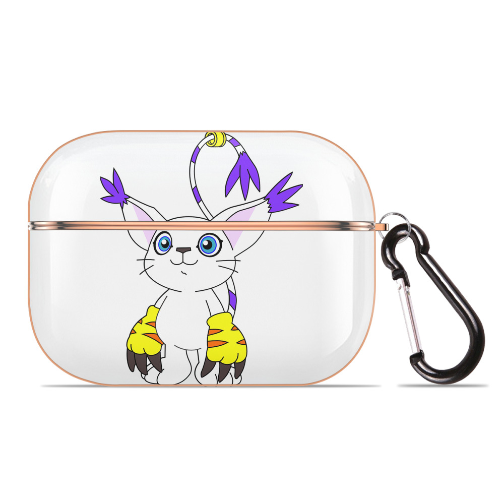 （画像用） Digimon デジタルモンスター/デジモン 【AirPods Pro用】ハードシェル保護ケース｜耐衝撃・防指紋・カラビナ付き商品仕様