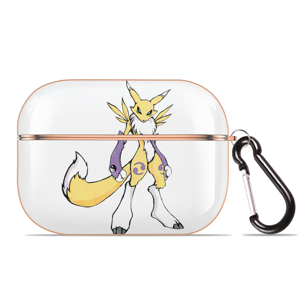 （画像用） Digimon デジタルモンスター/デジモン 【AirPods Pro用】ハードシェル保護ケース｜耐衝撃・防指紋・カラビナ付き商品仕様