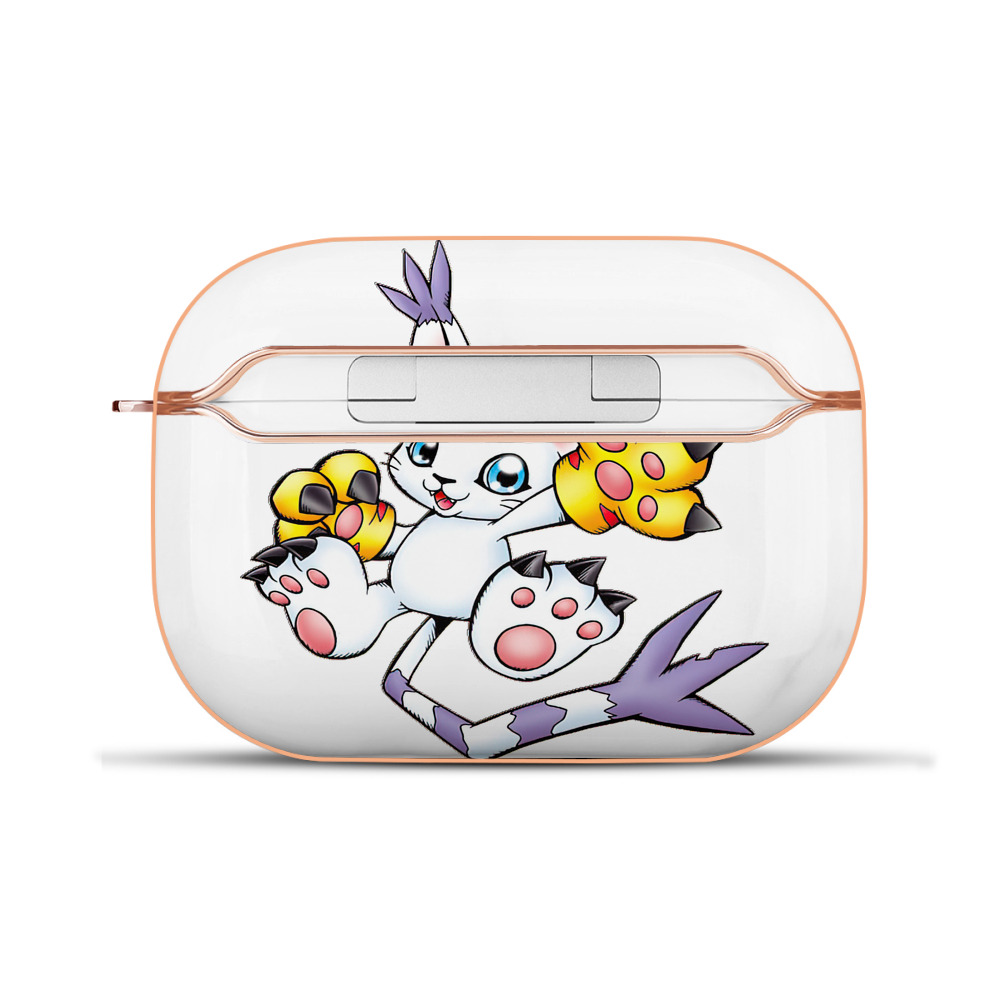 （画像用） Digimon デジタルモンスター/デジモン 【AirPods Pro用】ハードシェル保護ケース｜耐衝撃・防指紋・カラビナ付き商品仕様