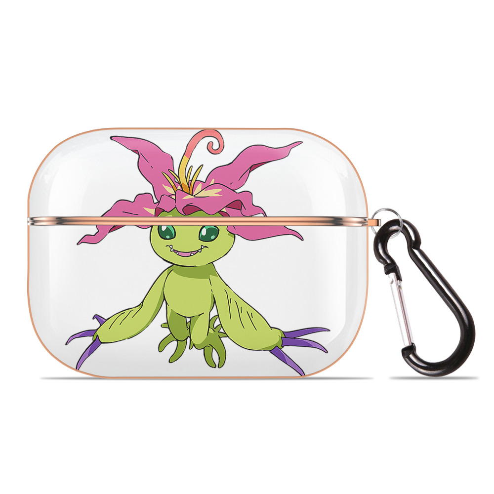（画像用） Digimon デジタルモンスター/デジモン 【AirPods Pro用】ハードシェル保護ケース｜耐衝撃・防指紋・カラビナ付き商品仕様