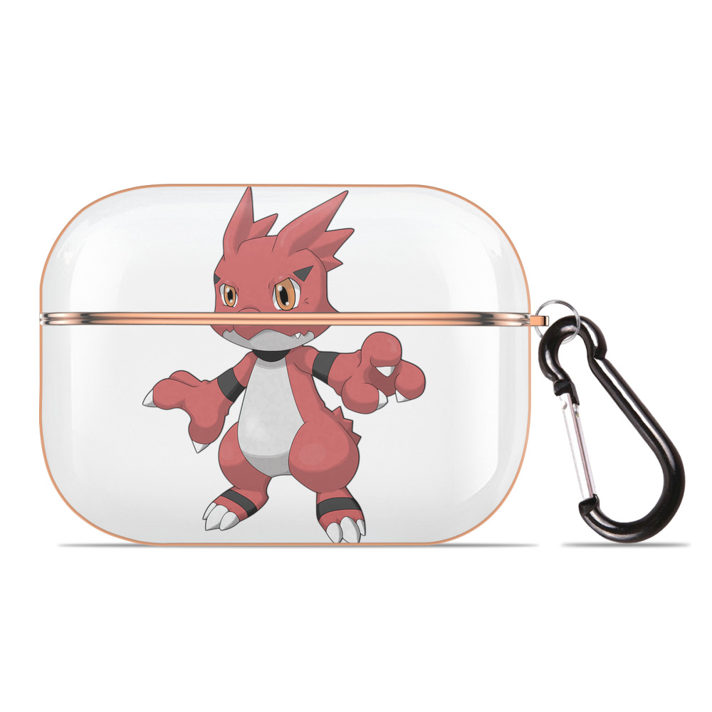 （画像用） Digimon デジタルモンスター/デジモン 【AirPods Pro用】ハードシェル保護ケース｜耐衝撃・防指紋・カラビナ付き商品仕様
